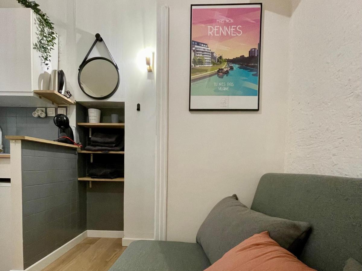 Le Cosy, Charmant Studio Centre Ville Rennes Exteriér fotografie